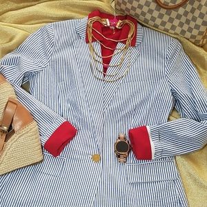 Lauren Ralph Lauren Striped Blazer